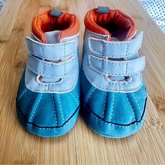 Carter's Other - Carter’s Green, Tan and Orange Kids Booties Boots Shoes